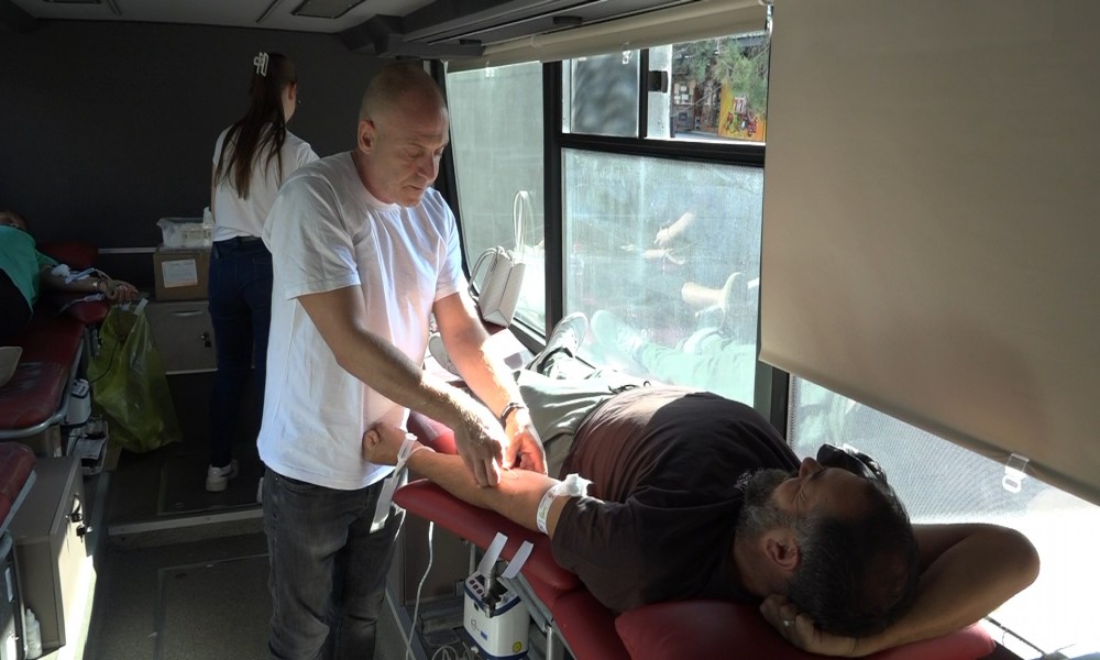 Dobrovoljno davanje krvi u Kostolcu u okviru Evropske nedelje sporta