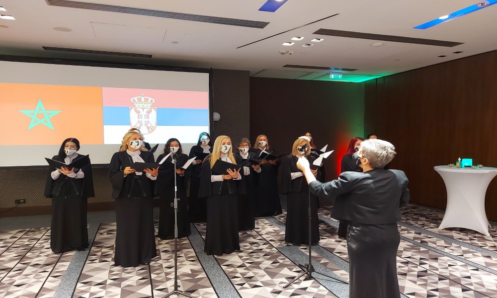 Gradski ženski hor "Barili" nastupio na svečanostima povodom Dana Maroka i Egipta