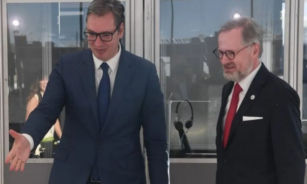 Premijer Češke Petr Fijala u poseti Srbiji