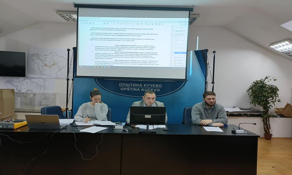 U Kučevu održana treća sednica Opštinskog veća