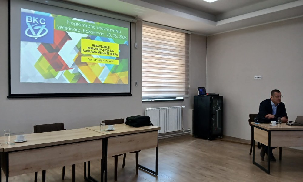 Stručna edukacija veterinara o reprodukciji mlečnih krava održana u Požarevcu