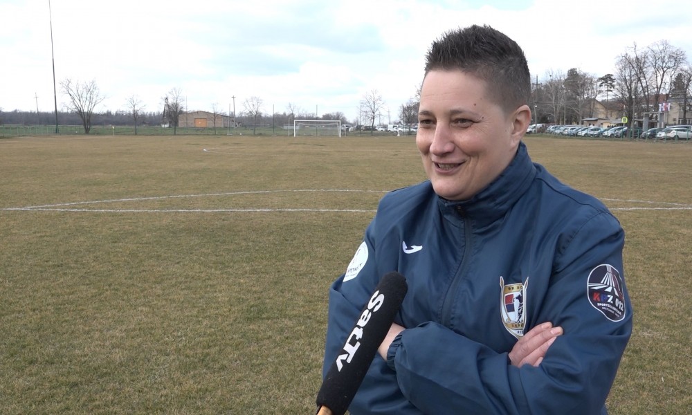 Jasmina Stojadinović, žena koja trenira muški fudbalski klub