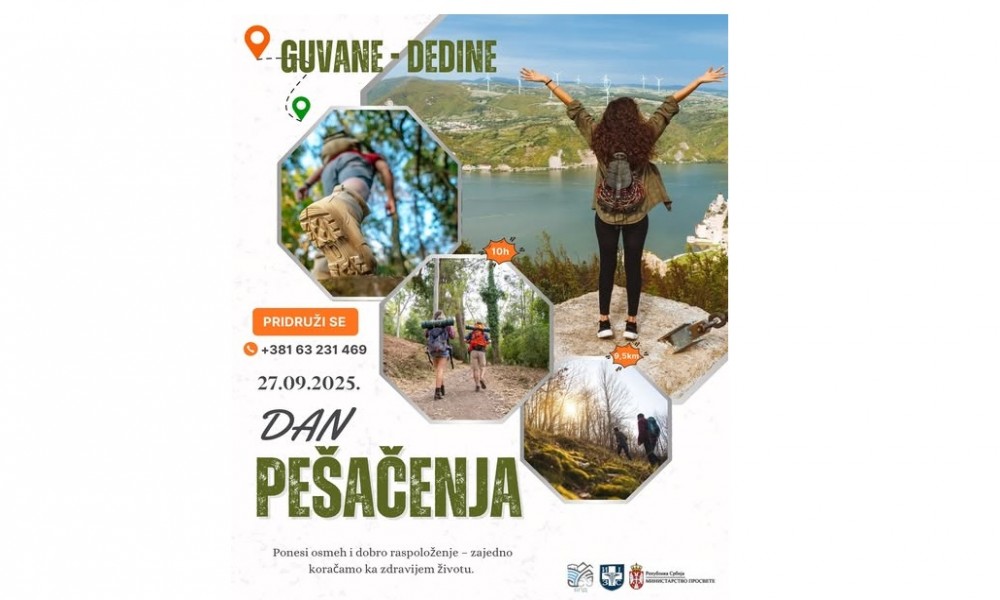 Dan pešačenja u Golupcu - Korak ka zdravlju i prirodi