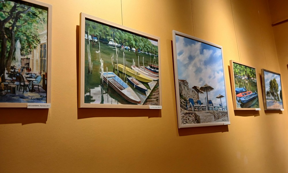 Izložba slika Olge Kopeina i Belisa Pojatića u Spomen-zbirci Miodraga Markovića