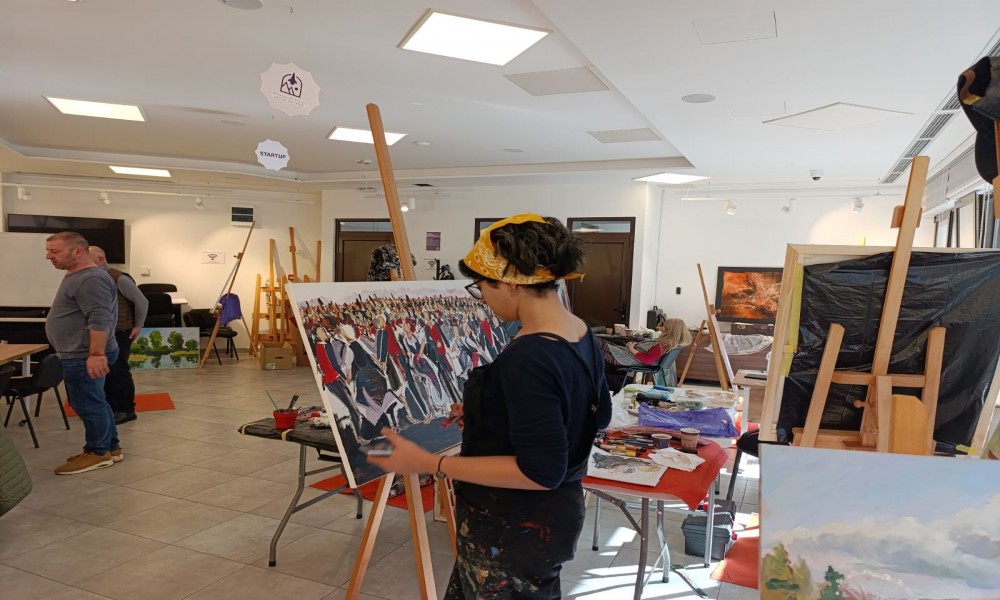 Otvoren deveti Međunarodni art - simpozijum "Slikarske duše Istoka"