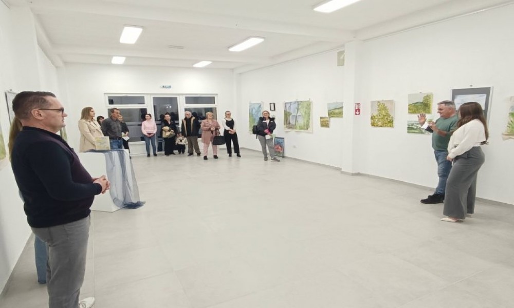 Jubilarna 50. izložba u GMU Golubac: "Vizije" Nikoline Đorđević pred publikom