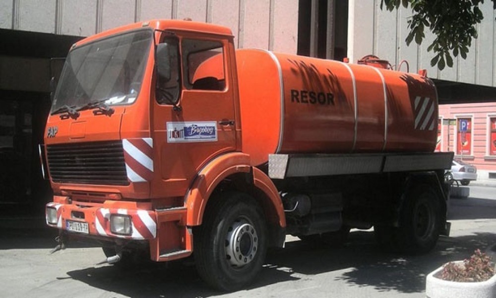 RASPORED CISTERNI  SA PIJAĆOM VODOM U POŽAREVCU