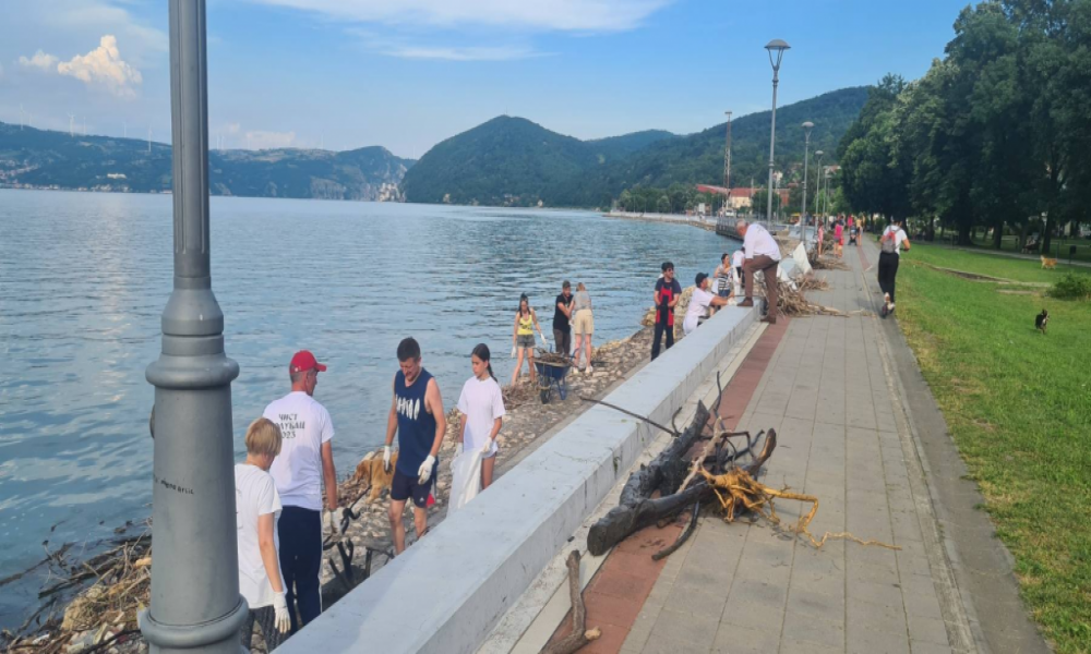 Golupčani čistili priobalje Dunava