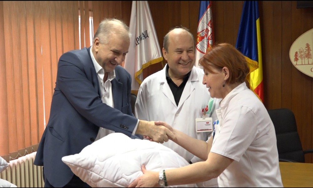 Jastuci za Opštu bolnicu Požarevac od opštine Veliko Gradište