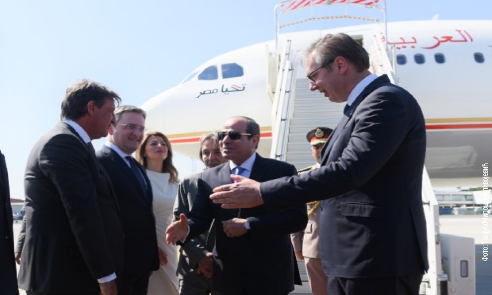 Predsednik Egipta Abdel Fatah el Sisi u Beogradu, u fokusu posete su razvoj saradnje, trgovina, uvoz, izvoz i investicije