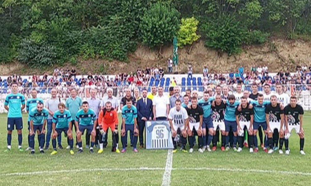 Fudbaleri Đerdapa i rukovodstvo opštine Golubac ugostili  delegaciju  i kombinovani tim Partizana
