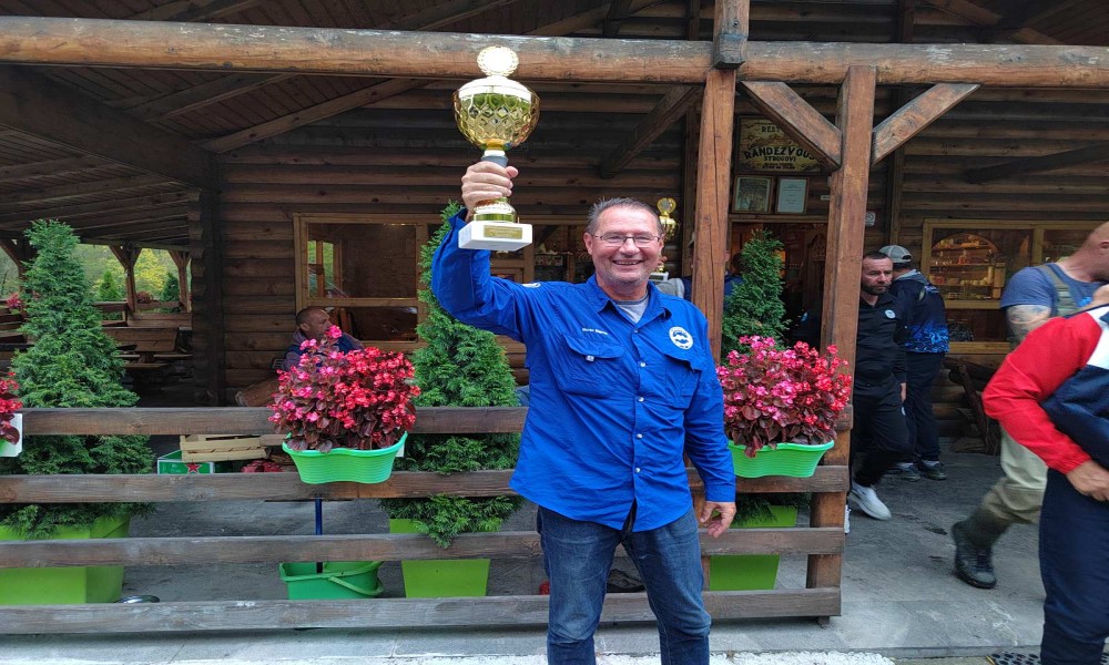 Požarevljanin Milan Martić vicešampion Srbije u mušičarenju