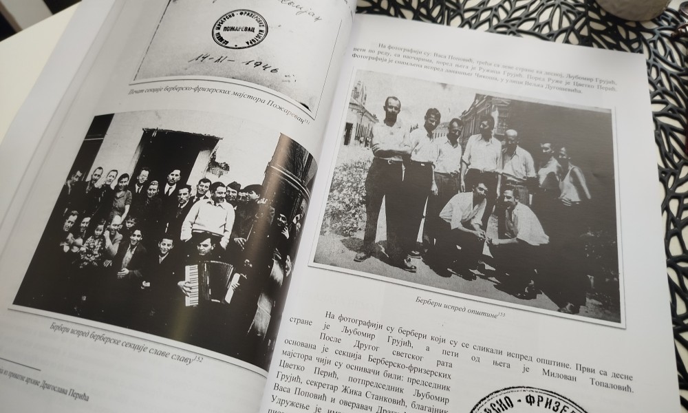 Jedinstvena knjiga o zanatu sa dušom: "Požarevački berberi i frizeri kroz istoriju 1862–2024"