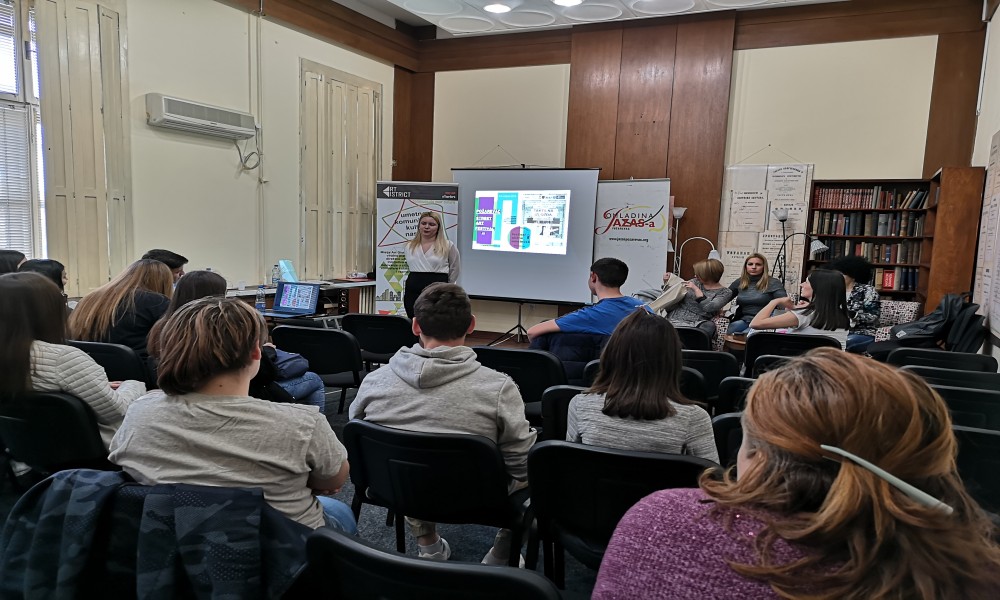 OMLADINA JAZAS-A POŽAREVAC  SPROVODI PROJEKAT PUN POGODAK