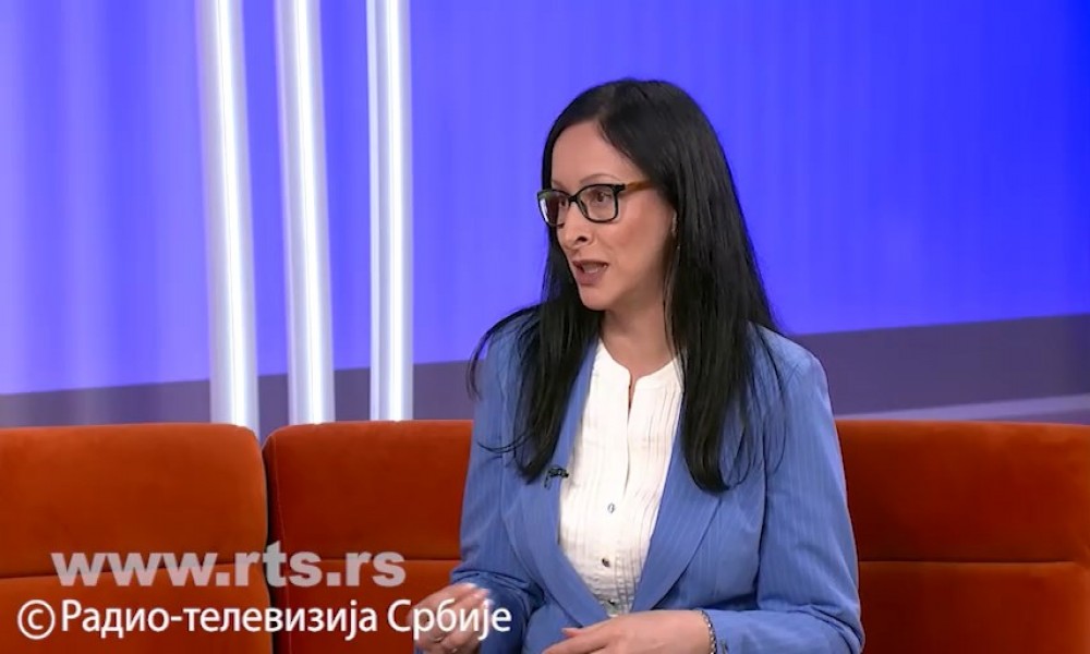 Ministarka Žarić Kovačević za RTS: Država mora biti građanima na dugme, dostupna 24 sata dnevno