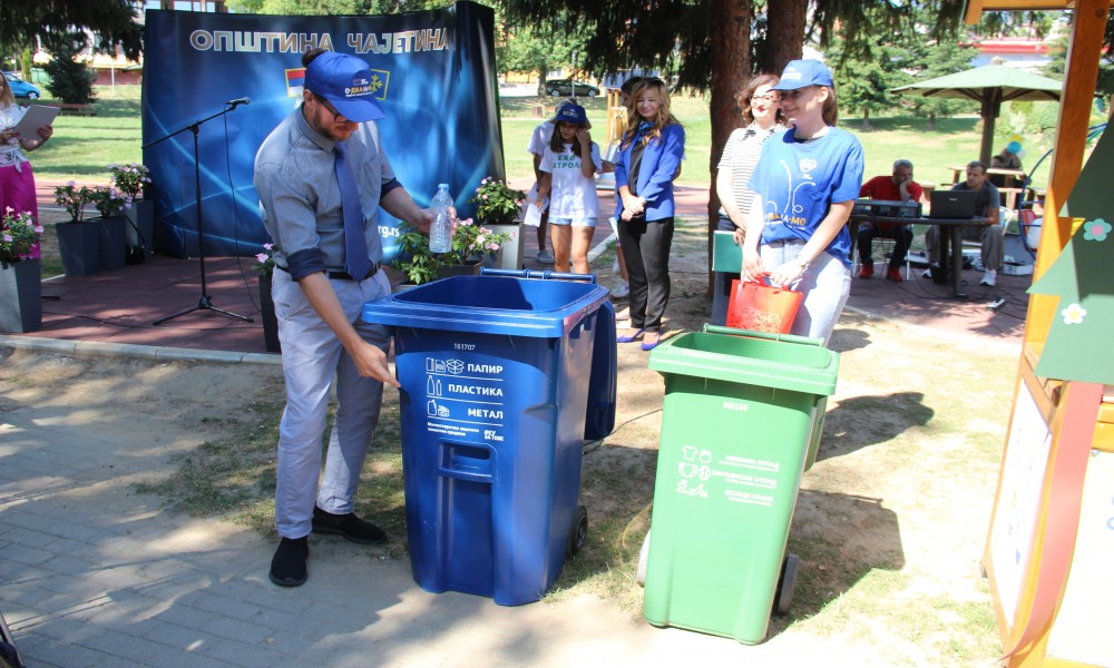 Iskorak opštine Čajetina u razdvajanju otpada projektom "O - DVA - JA -  MO"