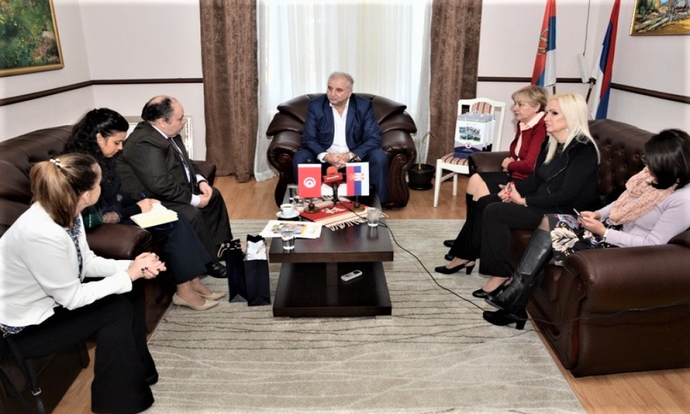 AMBASADOR TUNISA U POSETI VELIKOM GRADIŠTU