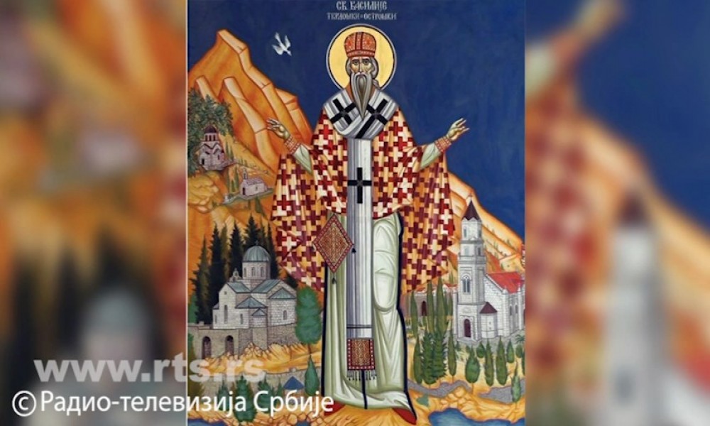 Danas je Sveti Vasilije Ostroški - iscelitelj najtežih bolesti i muka