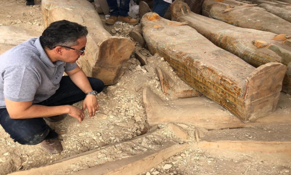Egipatski arheolozi iskopali 20 oslikanih sarkofaga