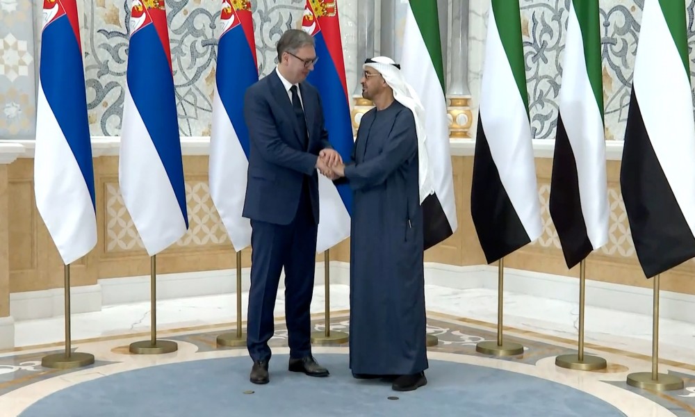 Vučić se sastao sa šeikom Bin Zajedom: Razgovori o Ekspu i drugim projektima koji će unaprediti Srbiju