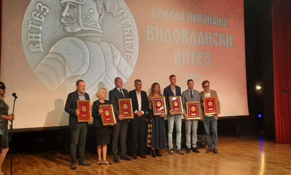 Dodeljena priznanja "Vidovdanski vitez 2022." u Kulturnom centru na Zlatiboru