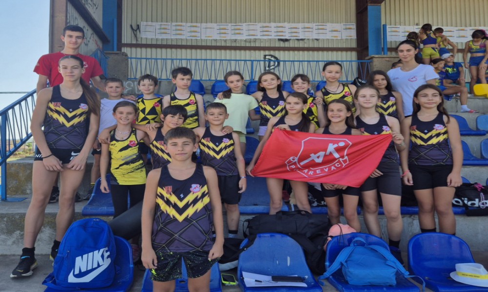 Požarevački atletičari briljirali na jubilarnom mitingu "Jasenica"