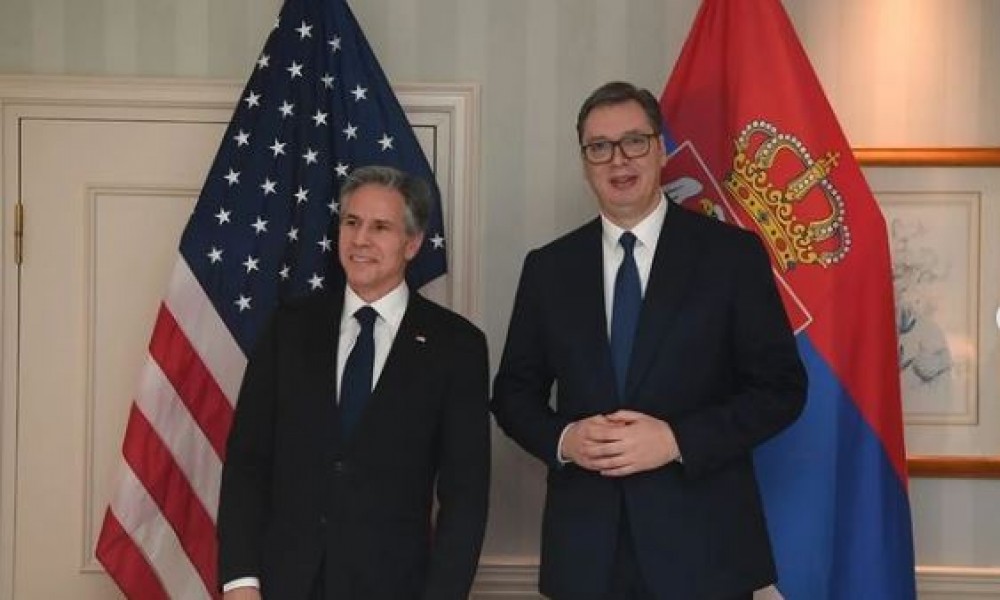 Vučić sa Blinkenom: Potvrdili smo sve bolje bilateralne odnose