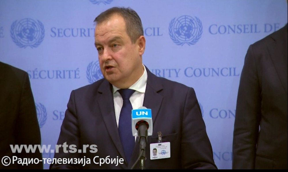 Dačić: Razočarani smo što je sprečeno da se u SB UN čuje istina o NATO agresiji