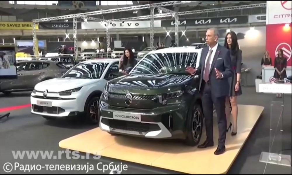 Još jedan električni automobil proizvodiće se u Srbiji - "citroen C3" stiže u Kragujevac