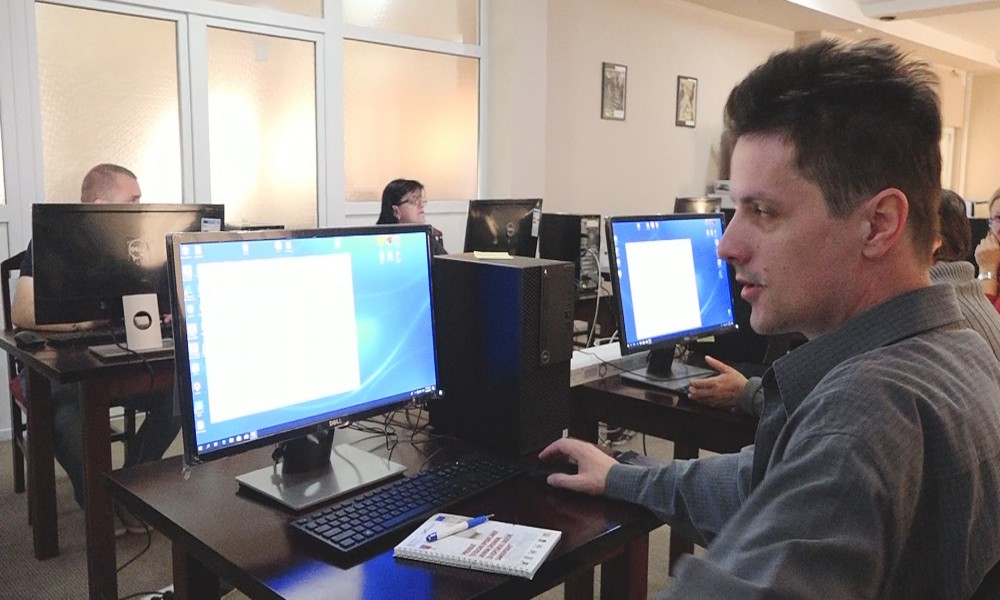 TREĆA INFORMATIČKA OBUKA  U OKVIRU  PROGRAMA EXCHANGE 5