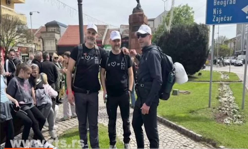 Trojica prijatelja u humanitarnoj misiji "Od srca do Krfa"