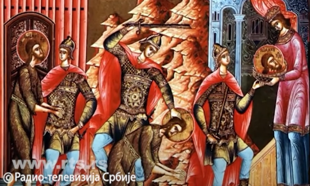 Usekovanje glave Svetog Jovana Krstitelja - Dan posta i molitve