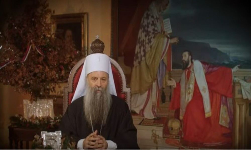 Patrijarh Porfirije u Božićnoj poslanici: Molimo se za mir svuda u svetu