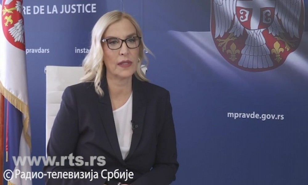 Ministarka pravde o protestu ispred Predsedništva: Nijedna ekstremistička grupa nije jača od države