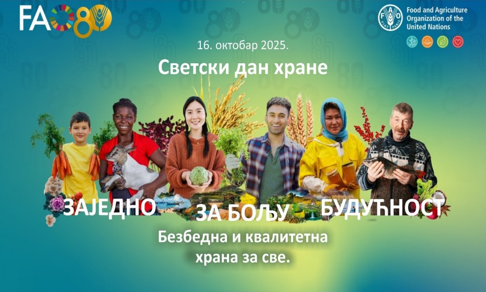 Za bolju budućnost: Sigurnom i kvalitetnom hranom do zdravlja