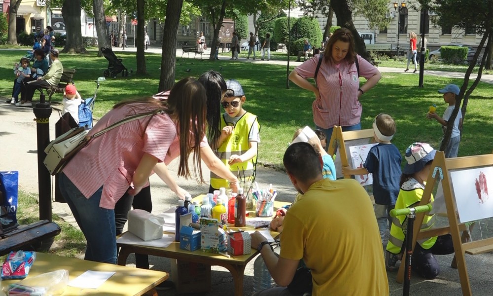 RADIONICA ZA DECU U  GRADSKOM PARKU