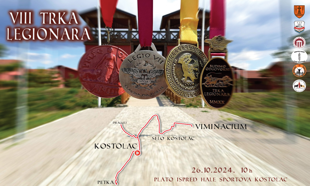 Trka legionara - osmi kostolački polumaraton