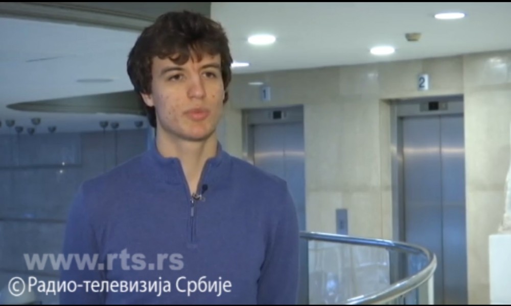 Zlatni olimpijac i đak generacije Dobrica Jovanović-student prestižnog MIT-a