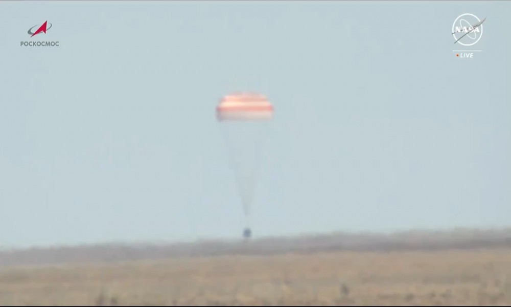 Sojuz MS-24 uspešno sleteo na Zemlju