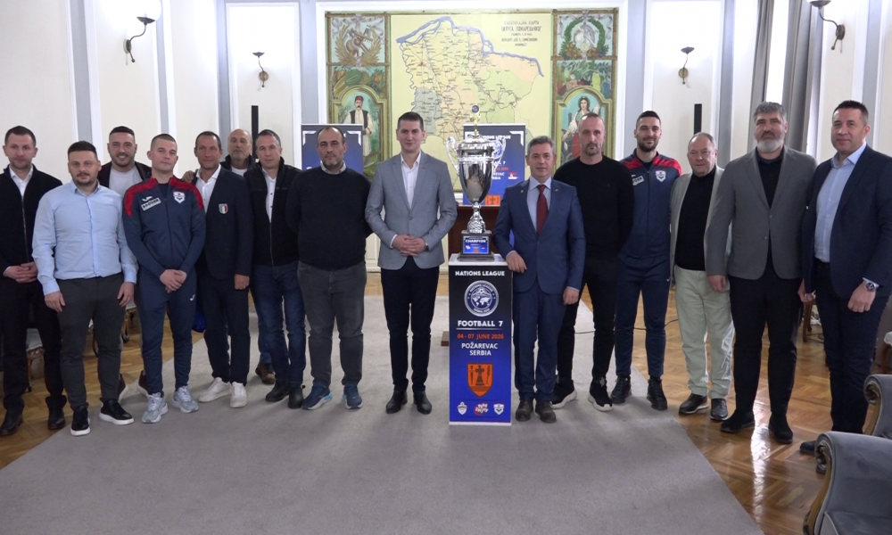 Požarevac domaćin  turnira "Liga nacija" Fudbal 7
