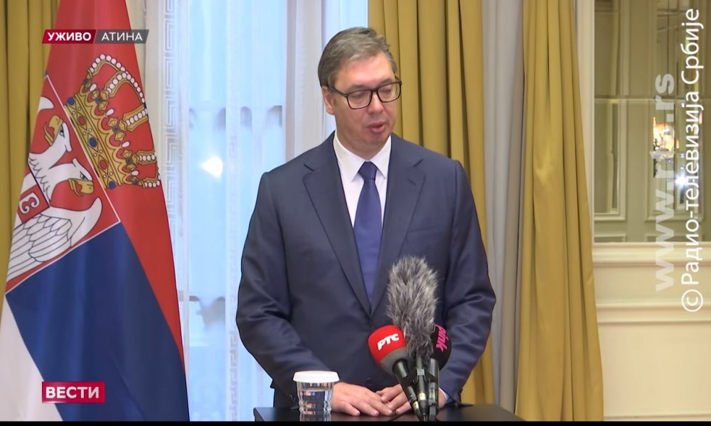 Vučić u Atini: EU priprema program ekonomskog rasta za Zapadni Balkan, Srbija i Ukrajina uzajamno poštuju princip teritorijalnog integriteta