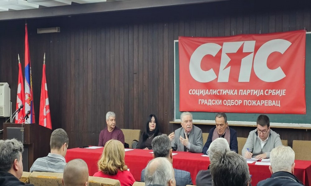 Održana sednica Gradskog odbora požarevačkih socijalista