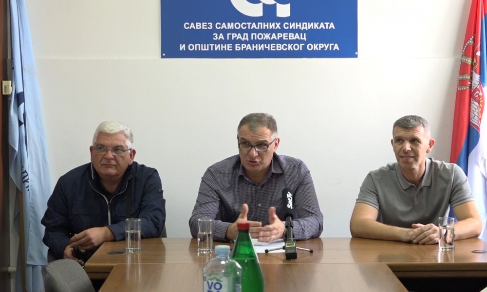 Braničevskio sindikalci na sednici veća SSSS