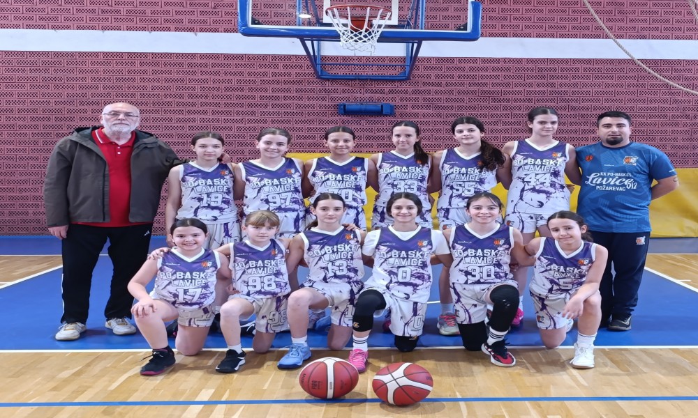 Istorijski uspeh Po.basket Lavica - šampionke centralne Srbije