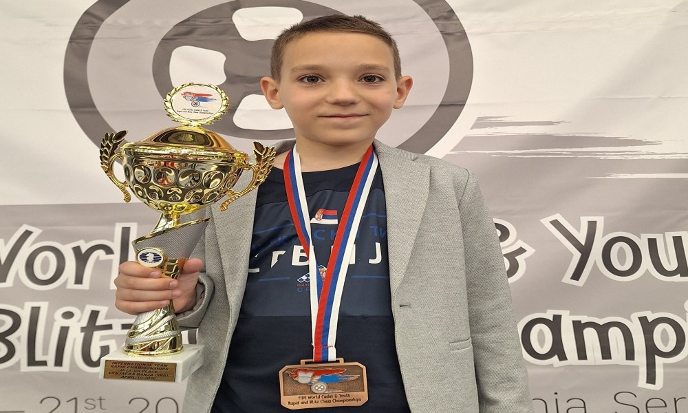 Mladi Matija Arsenijević briljirao na Svetskom kadetskom prvenstvu