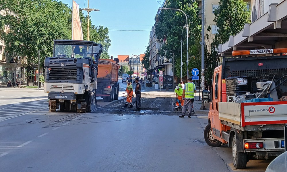 Počela sanacija jedne od najprometnijih raskrsnica u centru Požarevca