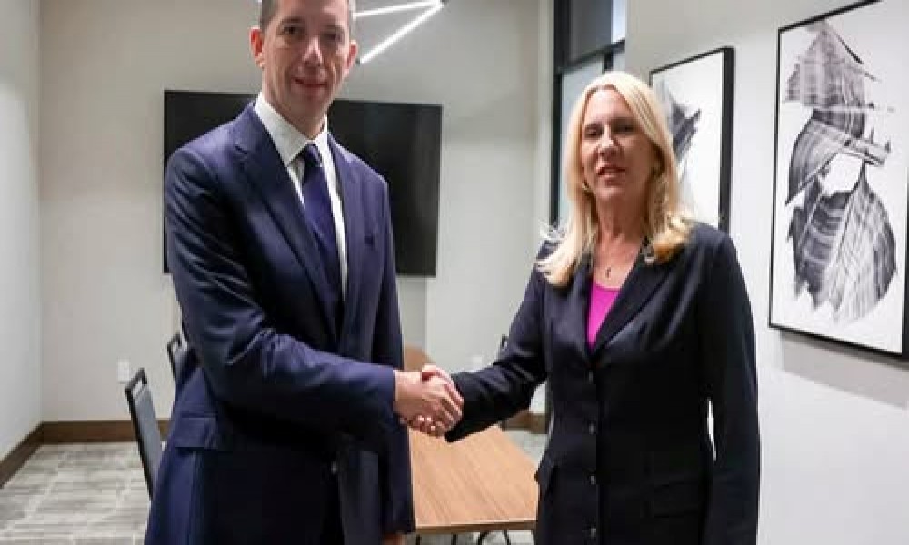 Đurić sa Cvijanovićevom u Dejtonu: Posvećeni smo demokratskim načelima, protiv nametnutih rešenja