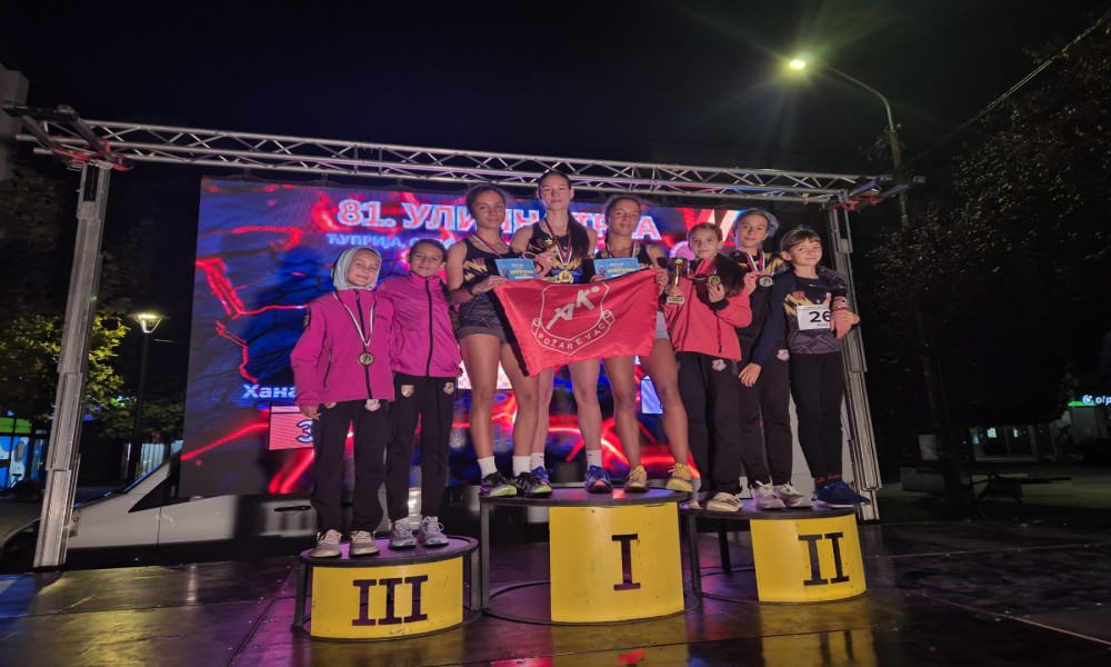Šest medalja za atletičarke Požarevca na uličnoj trci u Ćupriji