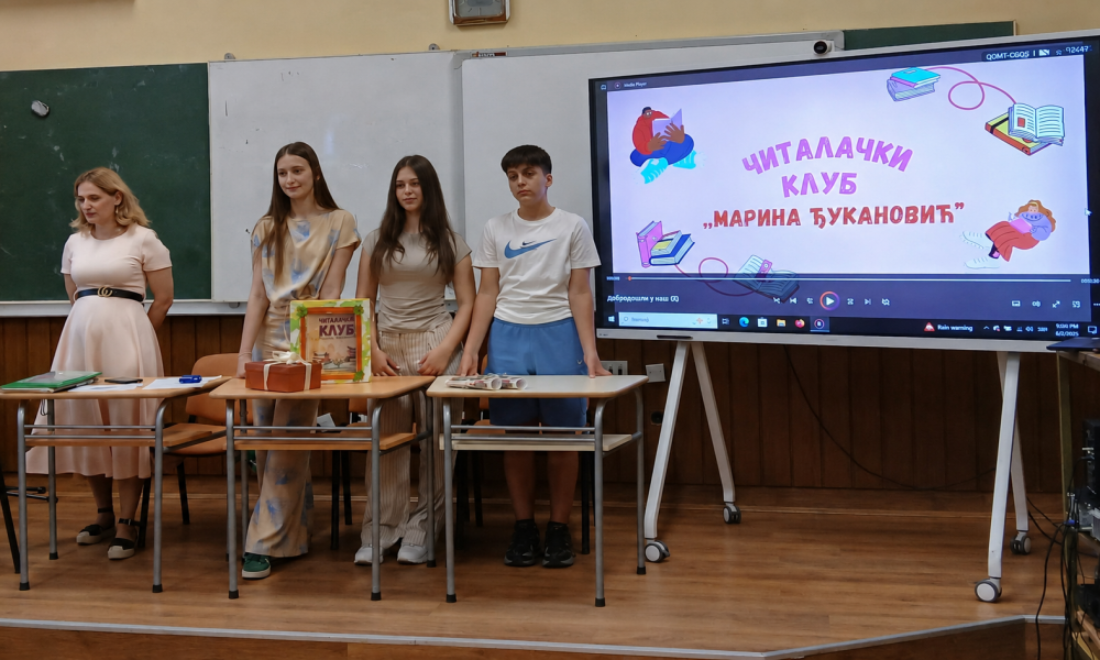 Čitalački klub "Marina Đukanović" okuplja ljubitelje knjige