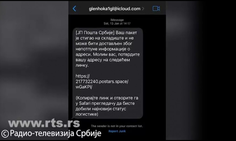 Građanima stižu lažne SMS poruke, iz "Pošte Srbije" upozoravaju: Ne nasedajte na prevaru